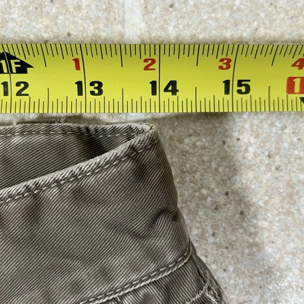 Vintage Y2K Nautica Jean Co Cargo Military Shorts Paratrooper Baggy Pockets 28